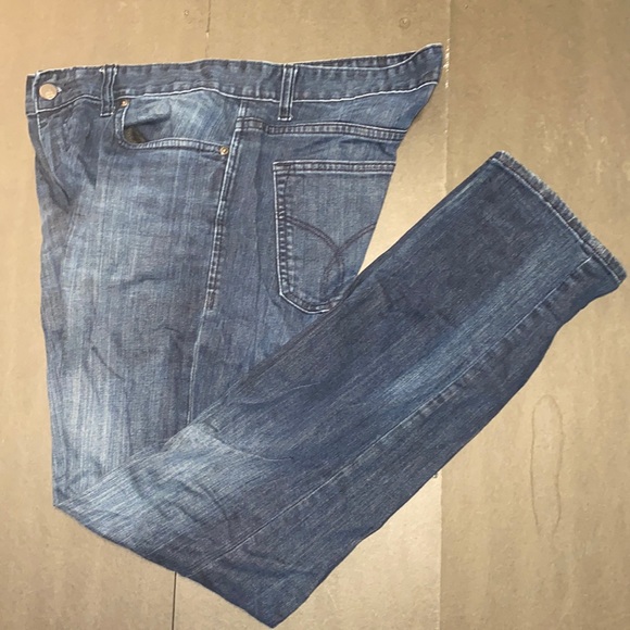 Guess Denim - Calvin Klein Jeans Slim W33 Dark Blue Denim